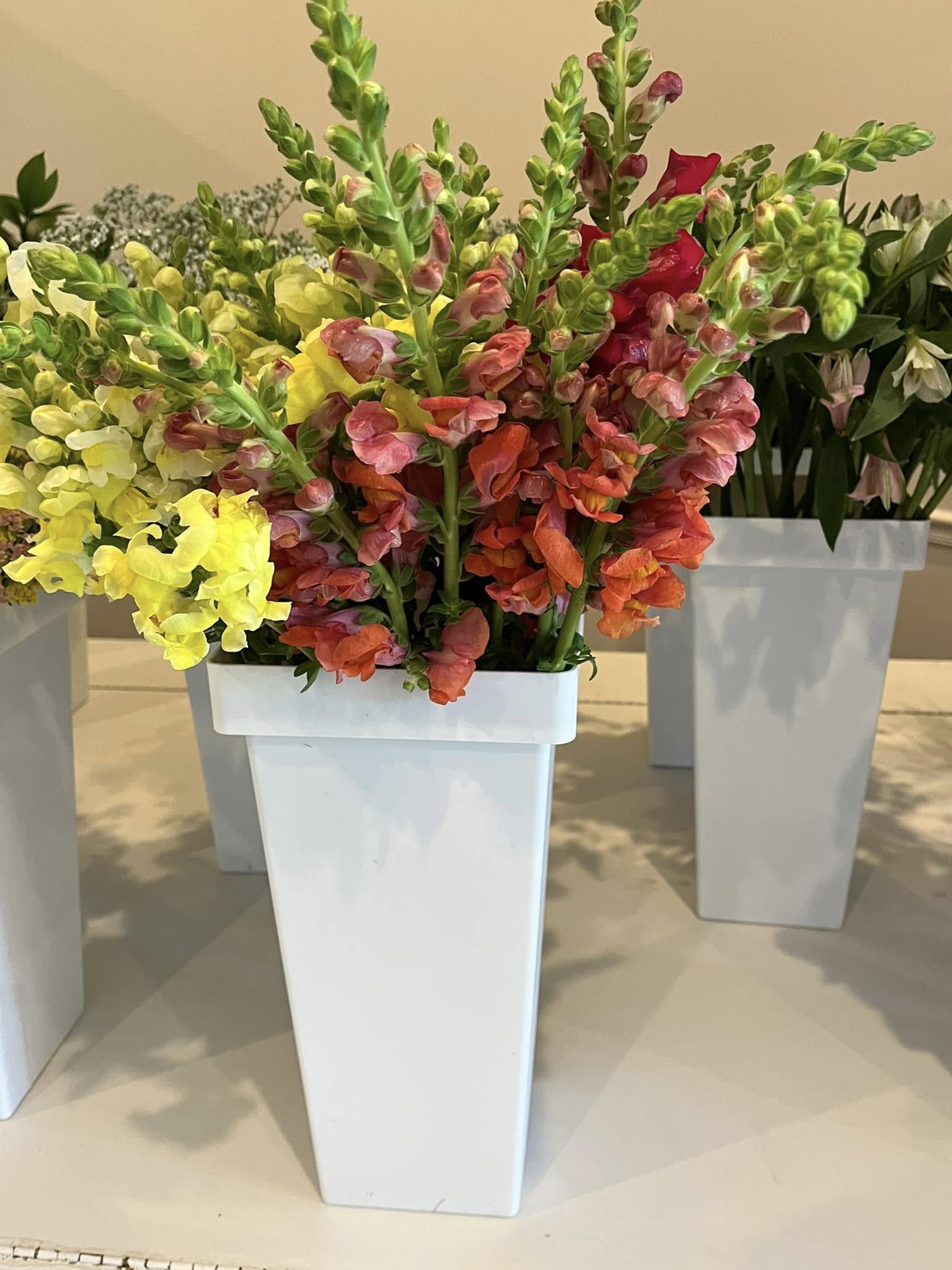 DIY Bucket of Flowers