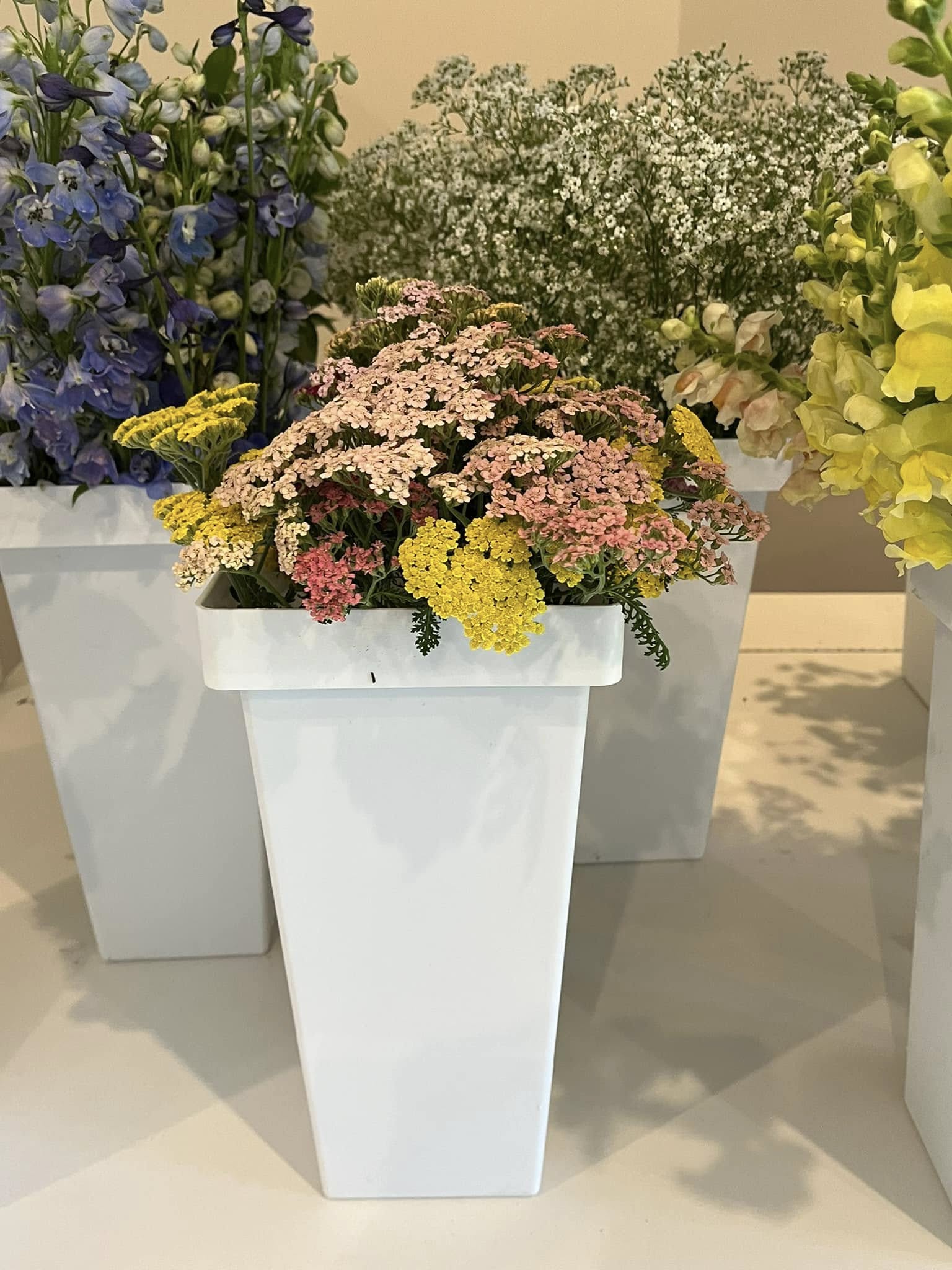 DIY Bucket of Flowers